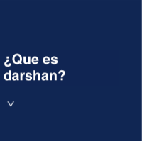 blue what is darshan  Spanish
